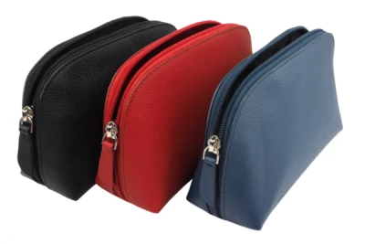 Trousse cuir 19 x 11,5 x 7 cm